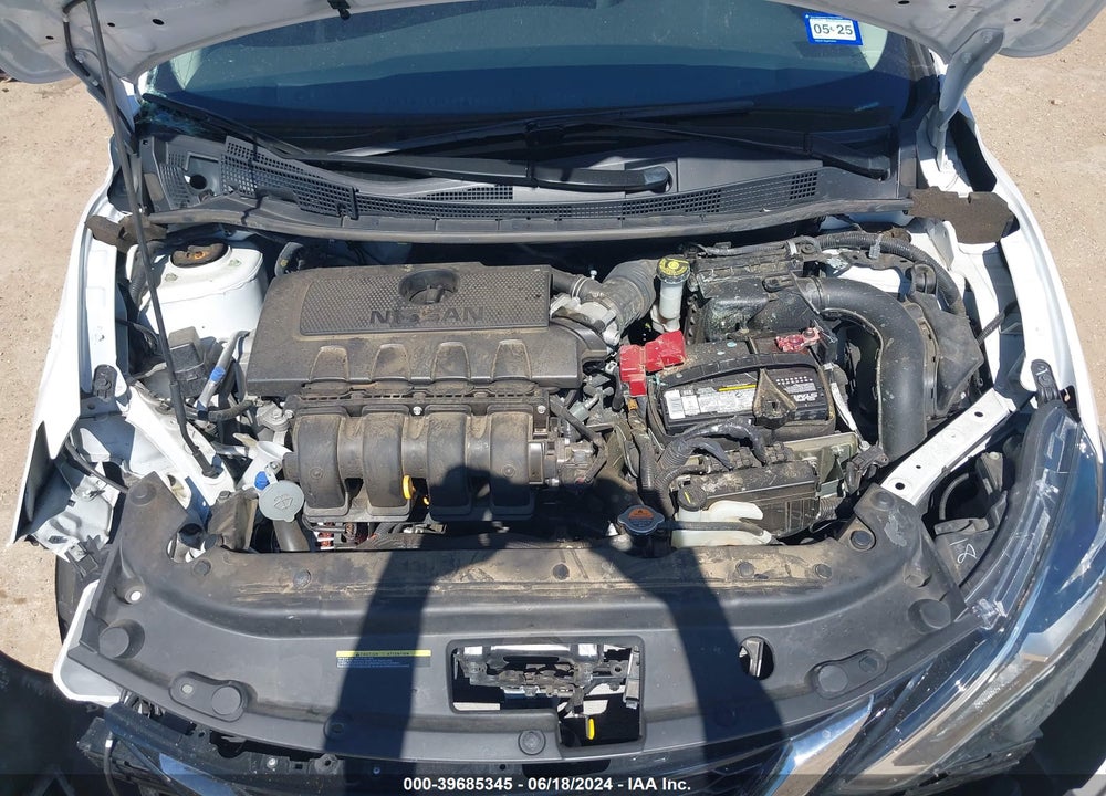 2018 NISSAN SENTRA SV VIN: 3N1AB7APXJY301100