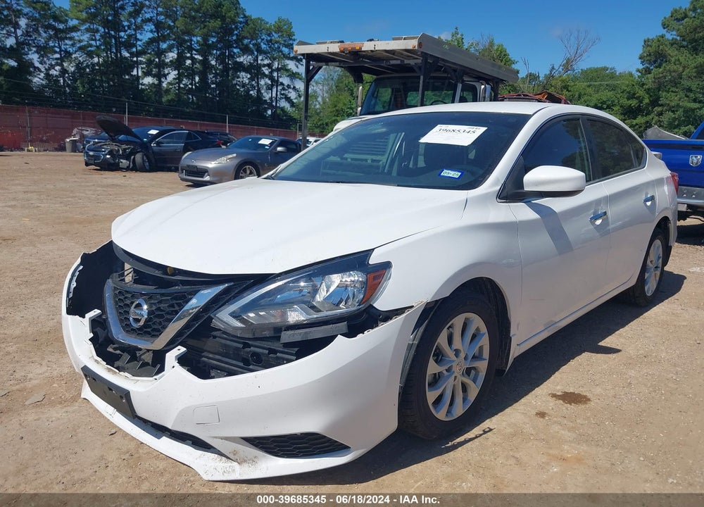 2018 NISSAN SENTRA SV VIN: 3N1AB7APXJY301100