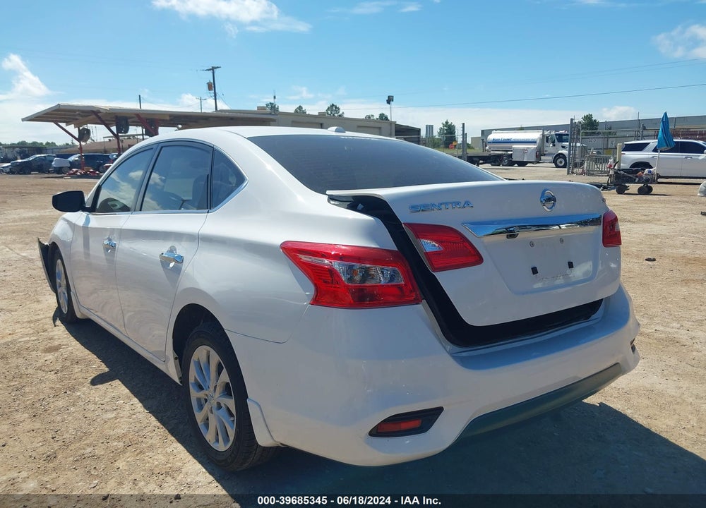 2018 NISSAN SENTRA SV VIN: 3N1AB7APXJY301100