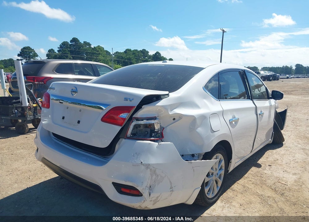 2018 NISSAN SENTRA SV VIN: 3N1AB7APXJY301100