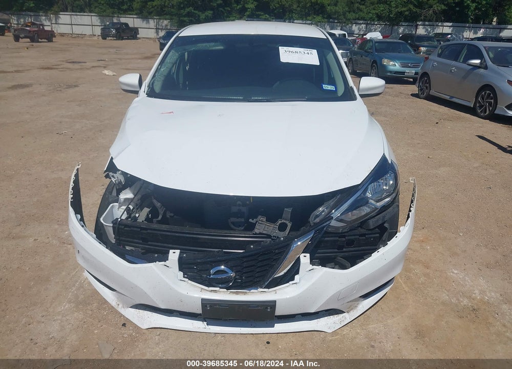 2018 NISSAN SENTRA SV VIN: 3N1AB7APXJY301100