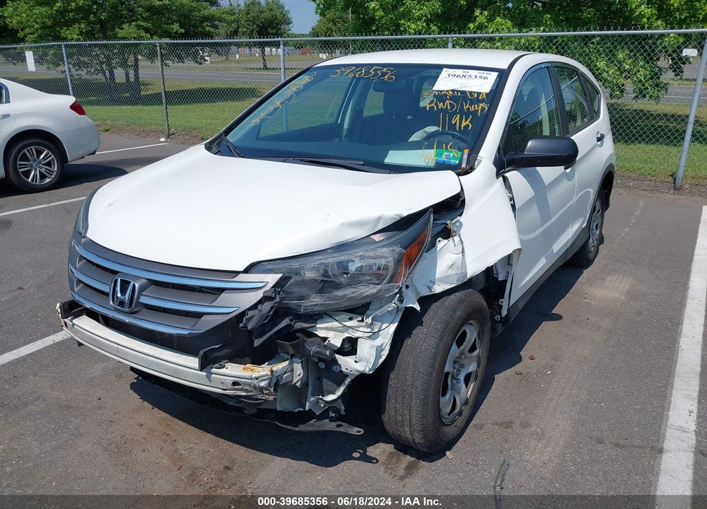 2012 HONDA CR-V LX VIN: 5J6RM4H39CL042830
