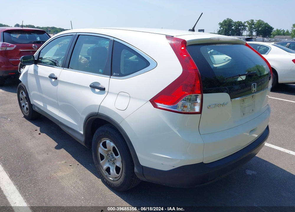 2012 HONDA CR-V LX VIN: 5J6RM4H39CL042830