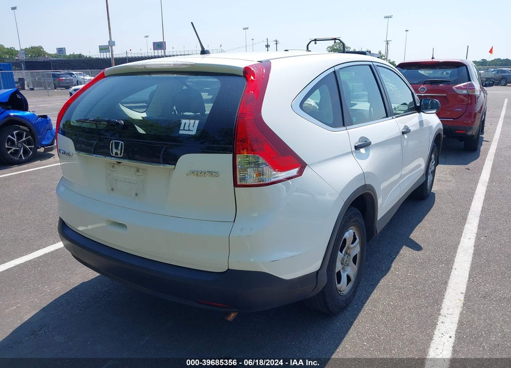 2012 HONDA CR-V LX VIN: 5J6RM4H39CL042830