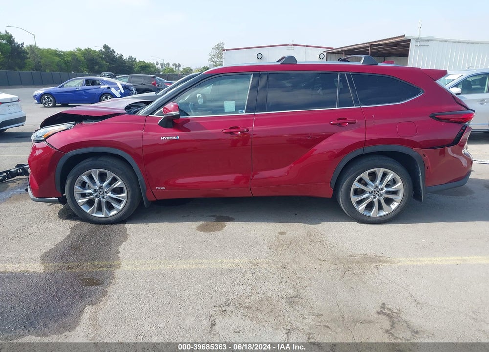2021 TOYOTA HIGHLANDER HYBRID LIMITED VIN: 5TDDBRCH8MS521276