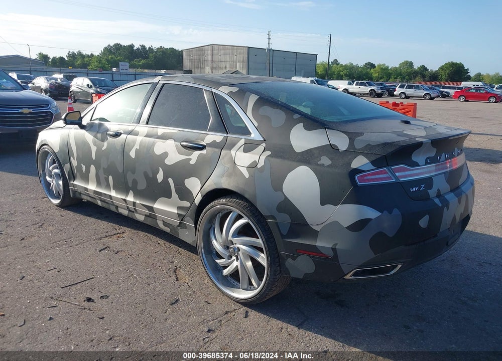 2015 LINCOLN MKZ VIN: 3LN6L2GK7FR626900