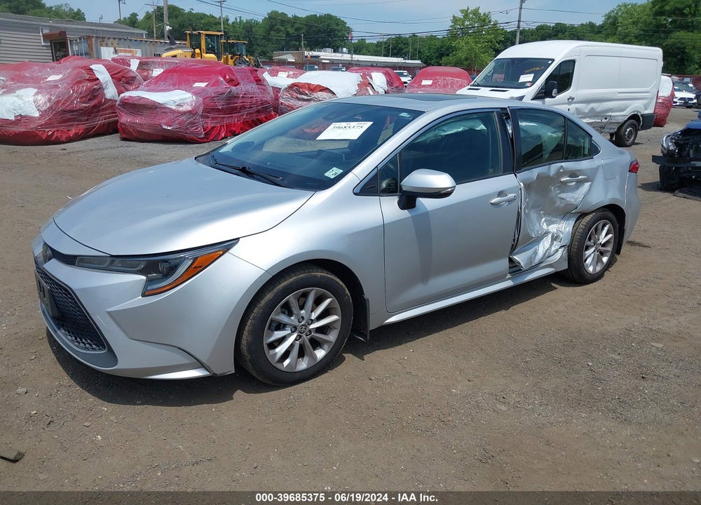 2020 TOYOTA COROLLA XLE VIN: JTDFPRAE4LJ044330
