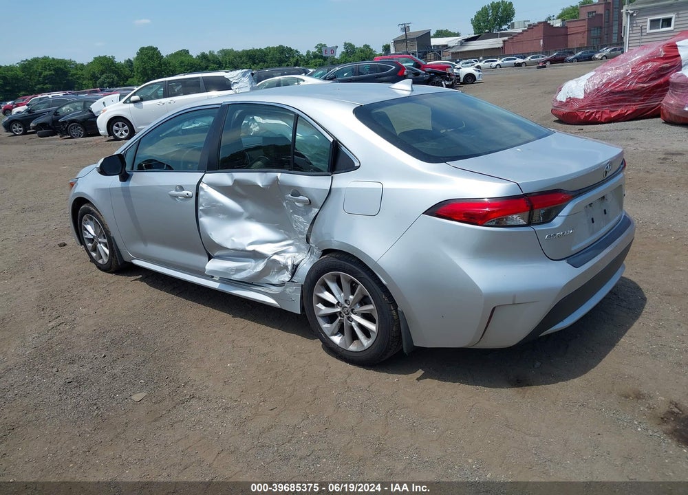 2020 TOYOTA COROLLA XLE VIN: JTDFPRAE4LJ044330