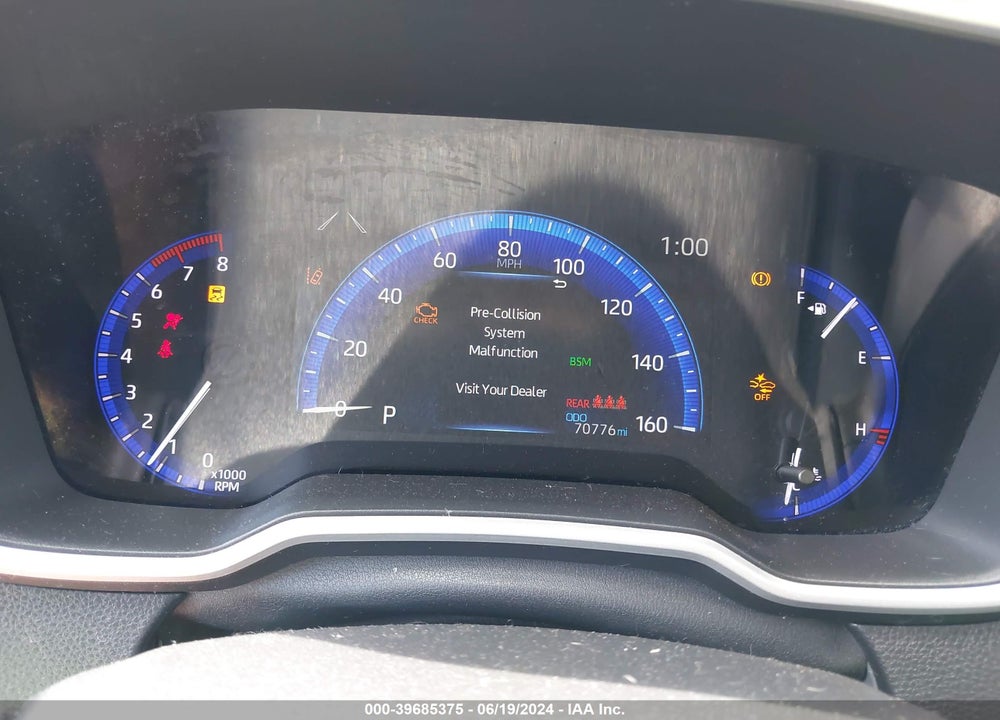 2020 TOYOTA COROLLA XLE VIN: JTDFPRAE4LJ044330
