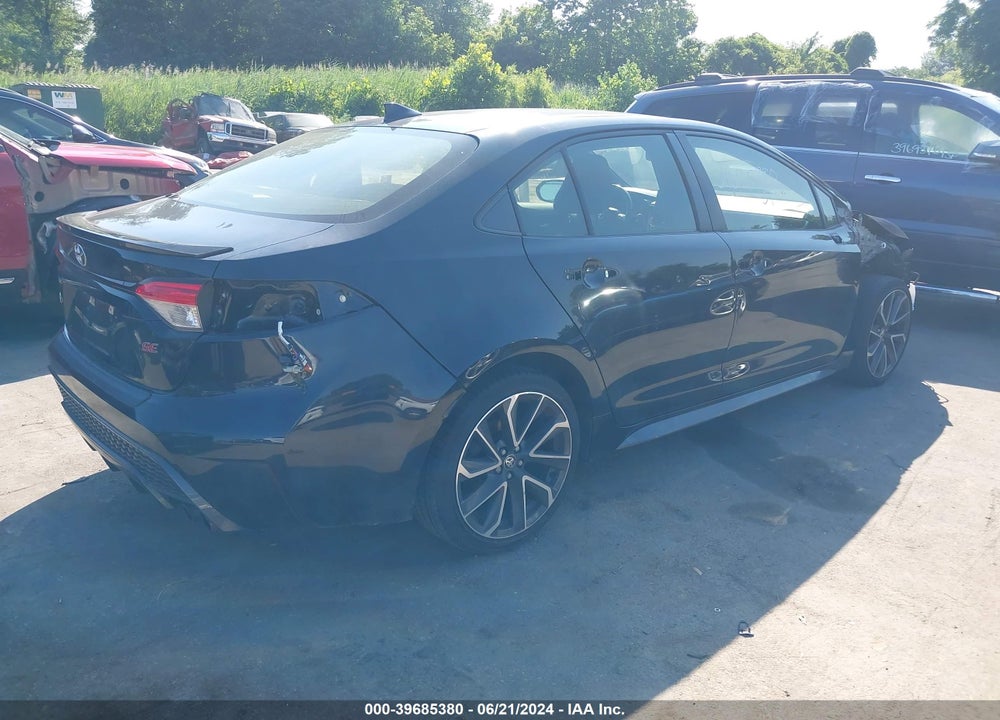 2020 TOYOTA COROLLA SE VIN: JTDS4RCEXLJ041338