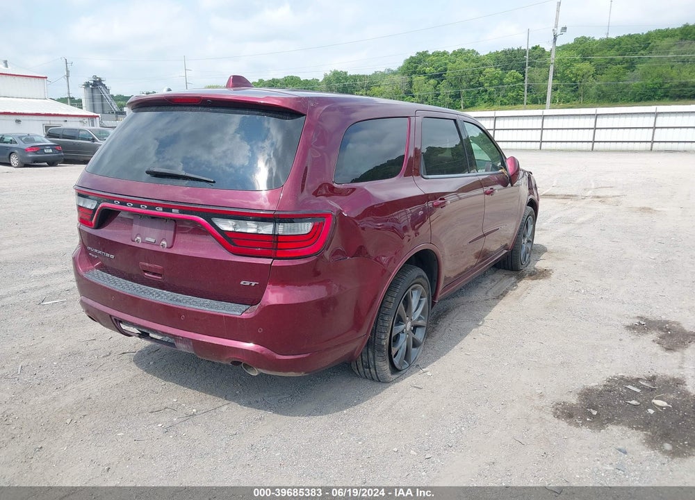 2017 DODGE DURANGO GT VIN: 1C4SDJDT9HC893528