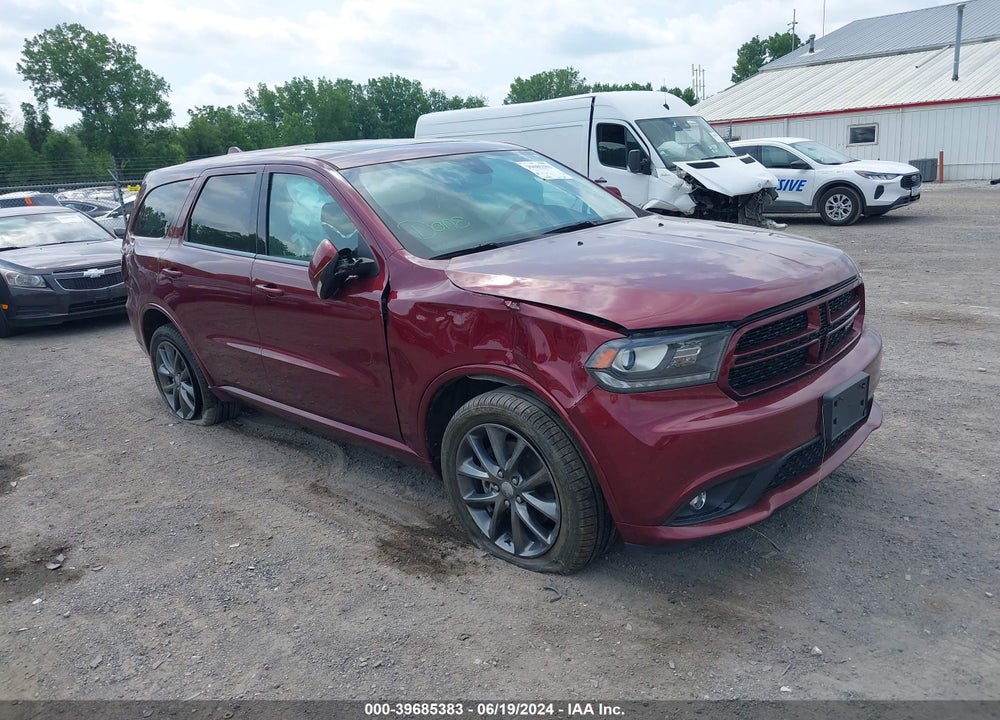 2017 DODGE DURANGO GT VIN: 1C4SDJDT9HC893528
