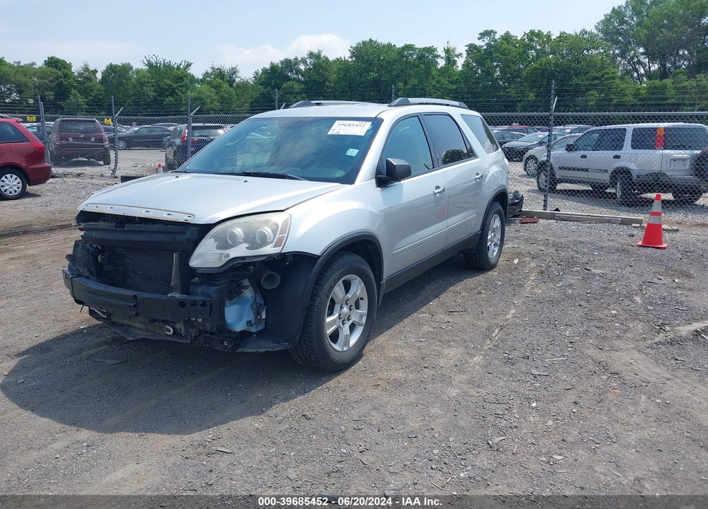 2012 GMC ACADIA SLE VIN: 1GKKRPED0CJ311773