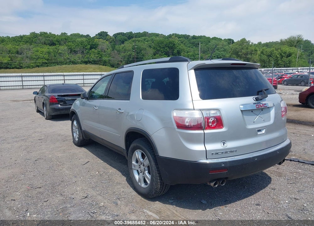 2012 GMC ACADIA SLE VIN: 1GKKRPED0CJ311773