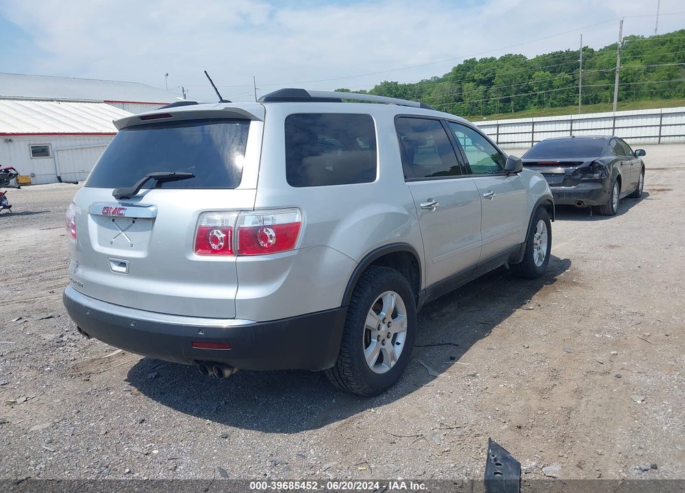 2012 GMC ACADIA SLE VIN: 1GKKRPED0CJ311773