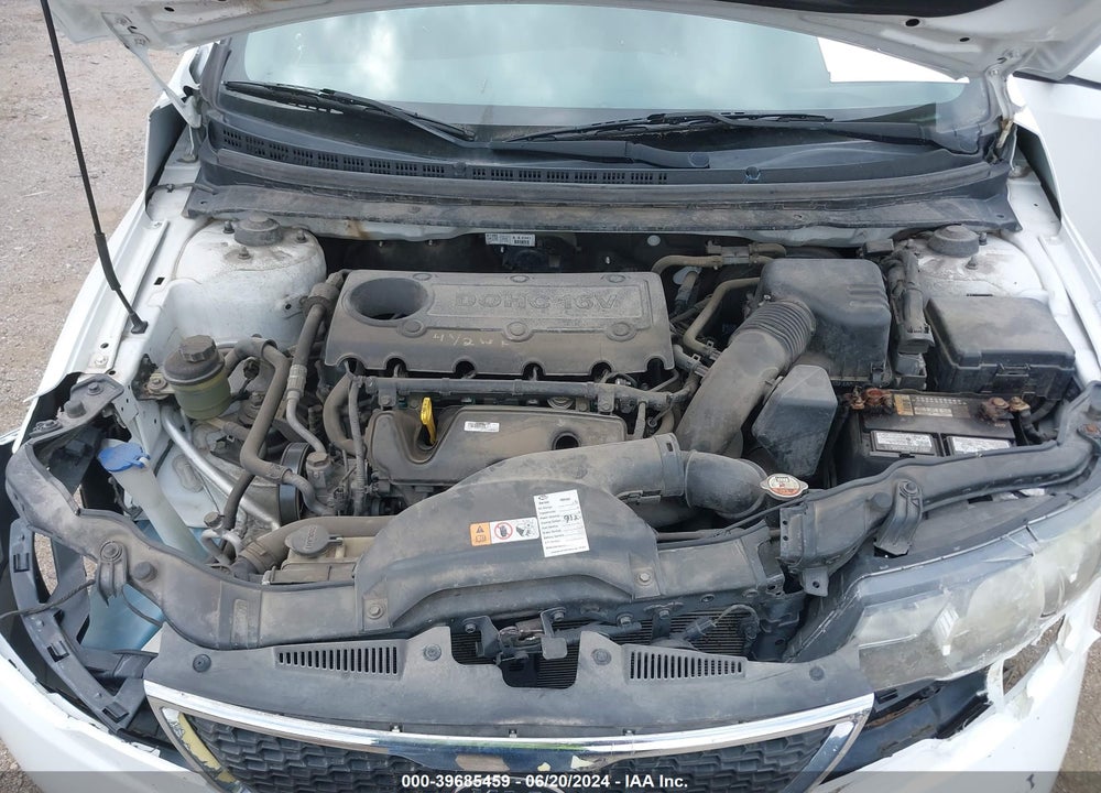 2013 KIA FORTE EX VIN: KNAFU4A24D5645973