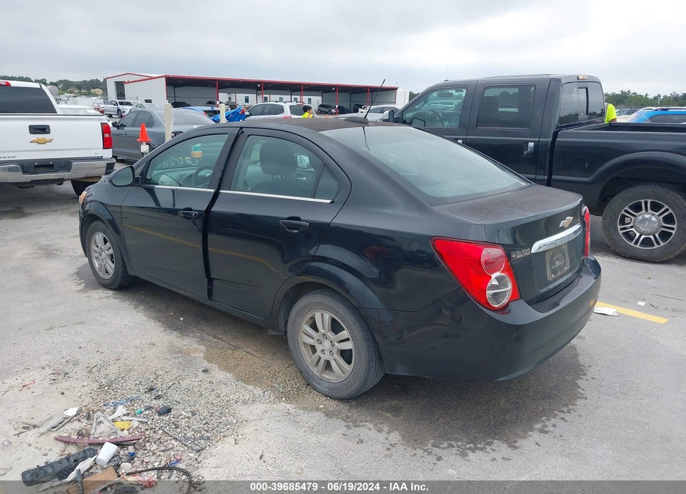 2015 CHEVROLET SONIC LT AUTO VIN: 1G1JC5SHXF4137887