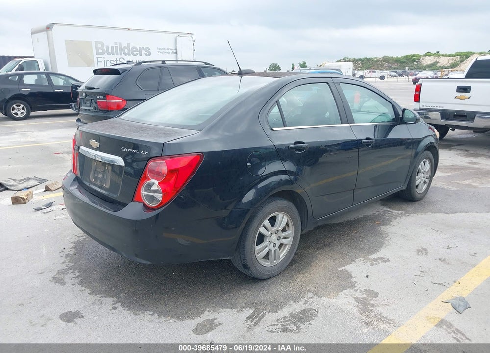 2015 CHEVROLET SONIC LT AUTO VIN: 1G1JC5SHXF4137887
