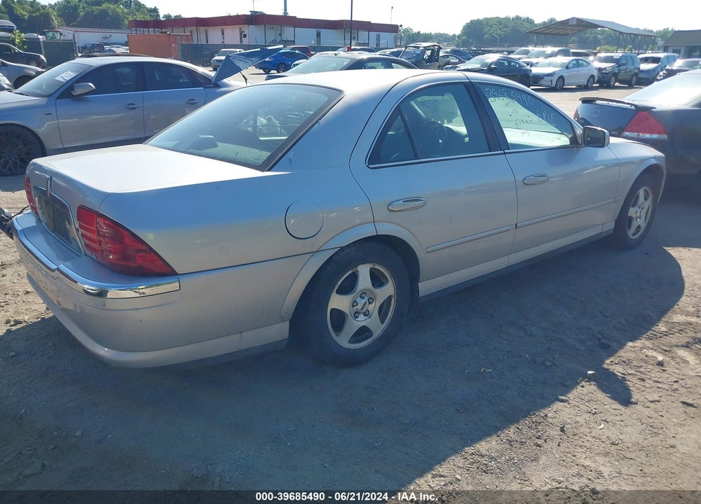 2001 LINCOLN LS V6 AUTO/V6 MANUAL VIN: 1LNHM86S91Y651236