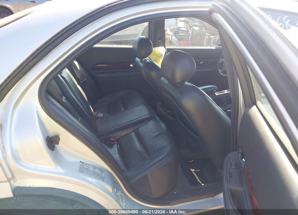 2001 LINCOLN LS V6 AUTO/V6 MANUAL VIN: 1LNHM86S91Y651236