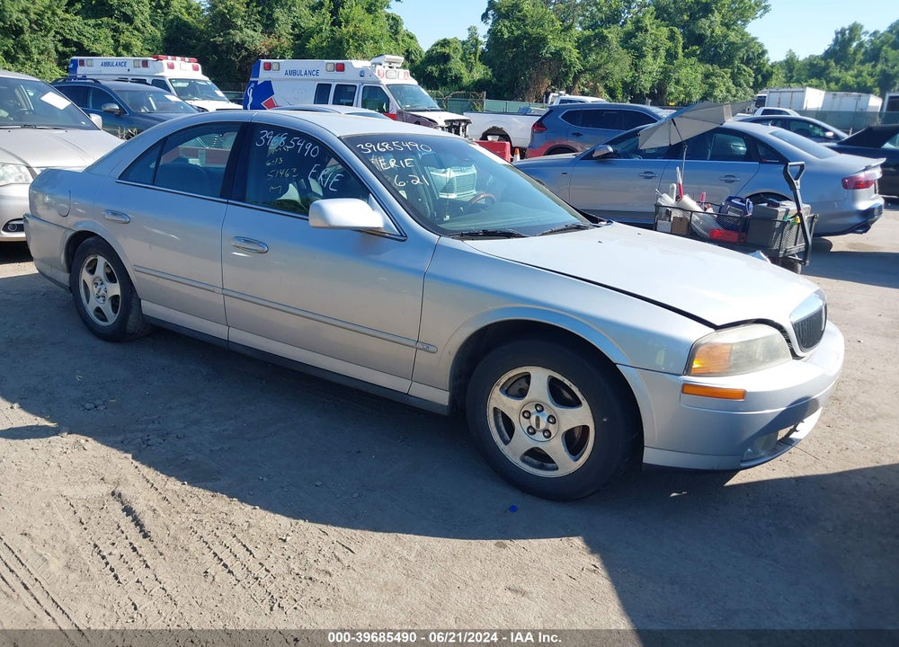 2001 LINCOLN LS V6 AUTO/V6 MANUAL VIN: 1LNHM86S91Y651236