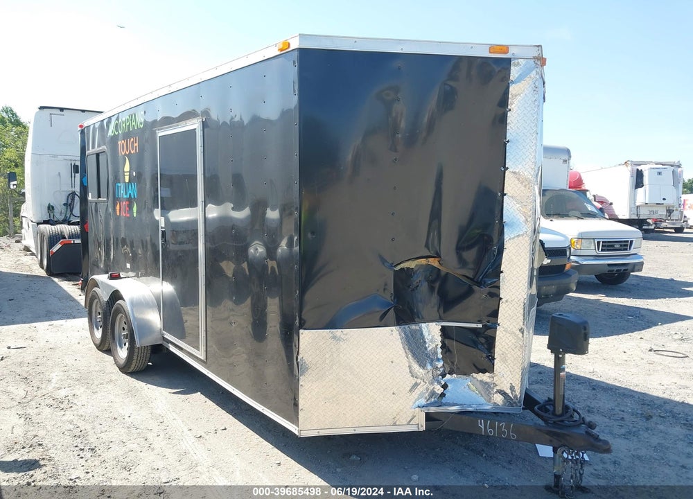 2021 FABRIQUE CARGO TRAILER VIN: 54GVC16T0M7046136