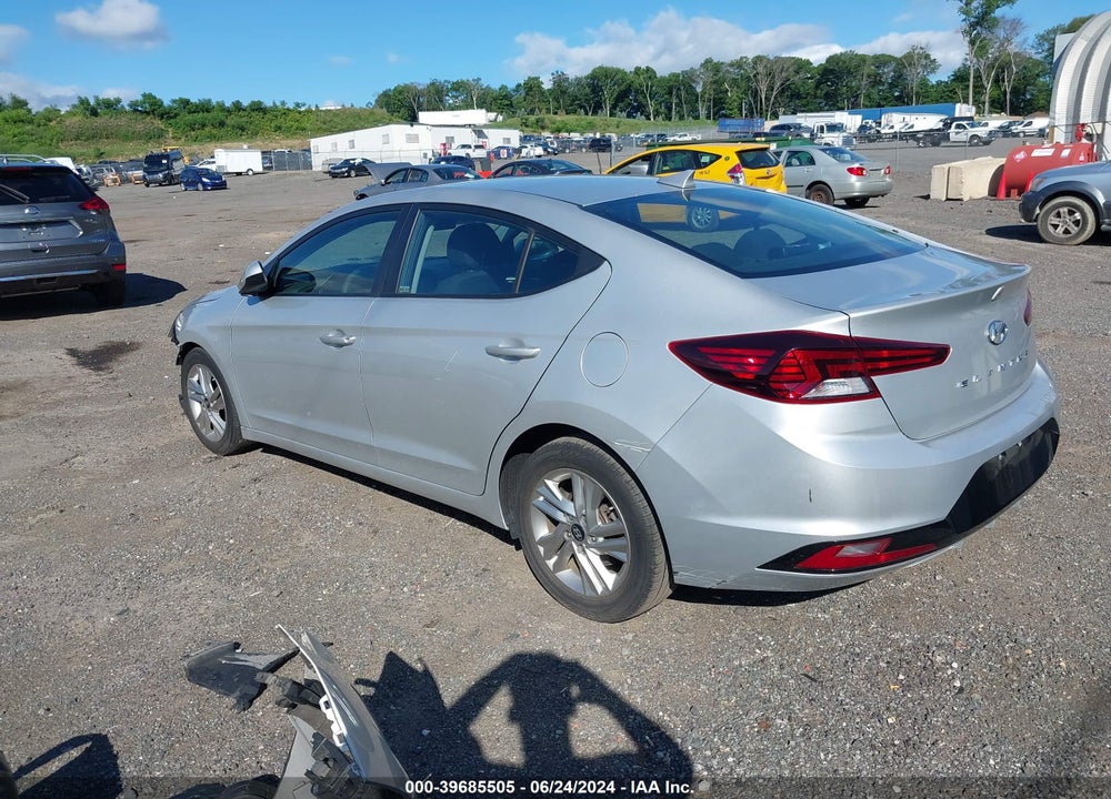 2019 HYUNDAI ELANTRA SEL VIN: 5NPD84LF7KH414674