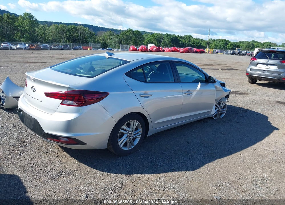 2019 HYUNDAI ELANTRA SEL VIN: 5NPD84LF7KH414674