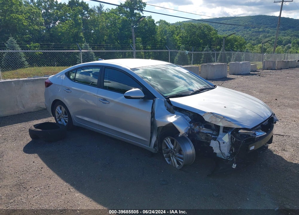 2019 HYUNDAI ELANTRA SEL VIN: 5NPD84LF7KH414674
