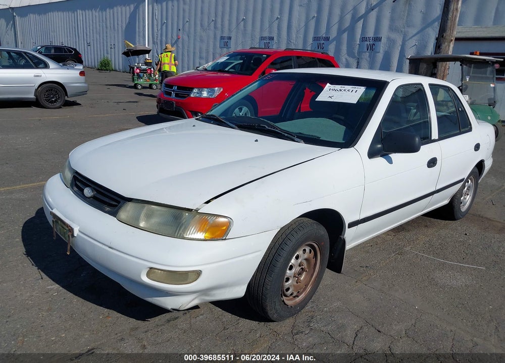 1997 KIA SEPHIA GS 1.8/GS 1.8L/LS 1.8/LS 1.8L/RS 1.8/RS 1.8L VIN: KNAFA1254V5294936