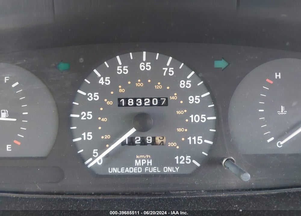 1997 KIA SEPHIA GS 1.8/GS 1.8L/LS 1.8/LS 1.8L/RS 1.8/RS 1.8L VIN: KNAFA1254V5294936