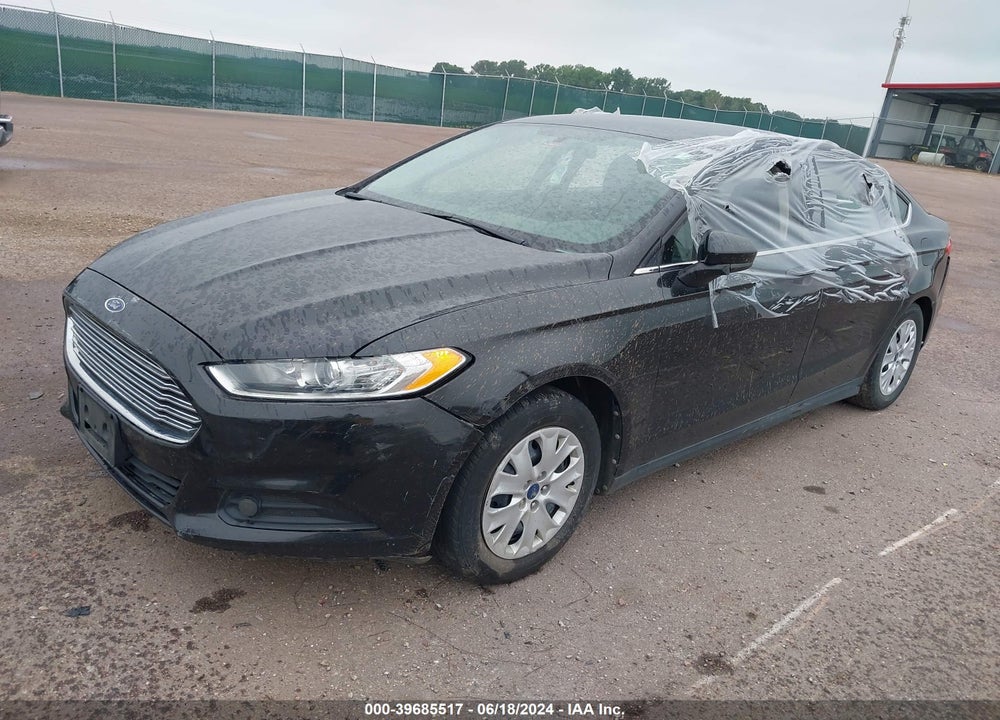 2013 FORD FUSION S VIN: 3FA6P0G71DR192405
