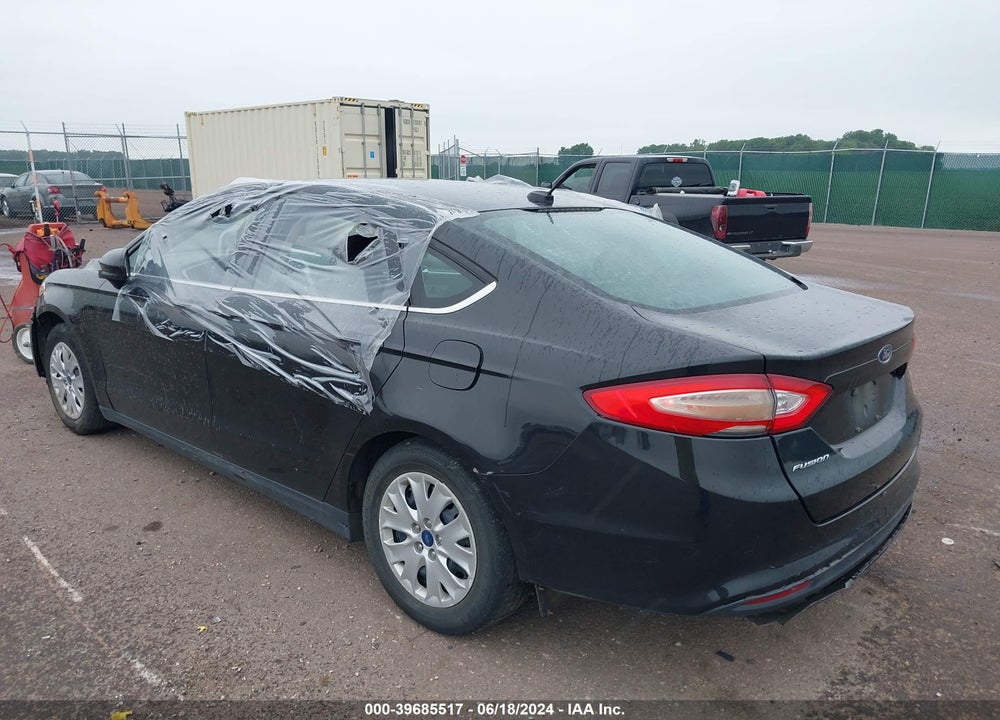 2013 FORD FUSION S VIN: 3FA6P0G71DR192405