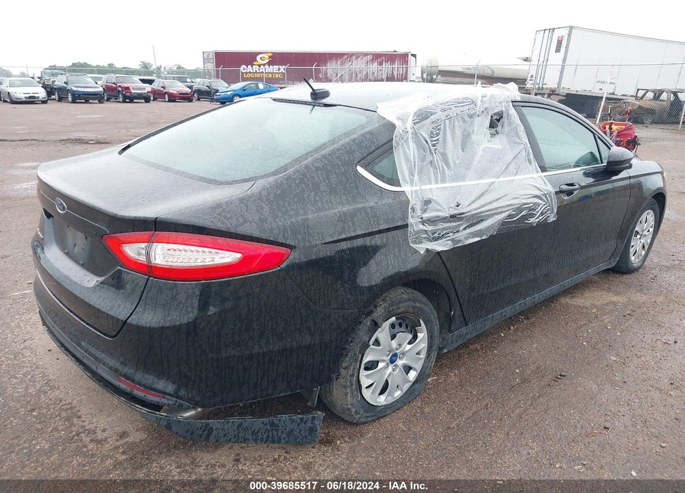 2013 FORD FUSION S VIN: 3FA6P0G71DR192405