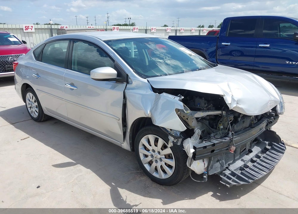 2017 NISSAN SENTRA S VIN: 3N1AB7AP1HY368968