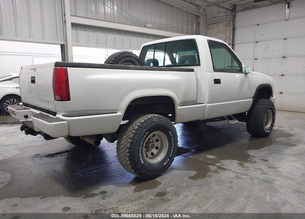 1993 CHEVROLET GMT-400 K1500 VIN: 1GCEK14K6PZ258109