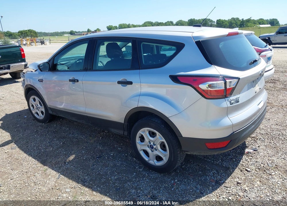 2017 FORD ESCAPE S VIN: 1FMCU0F75HUE72426