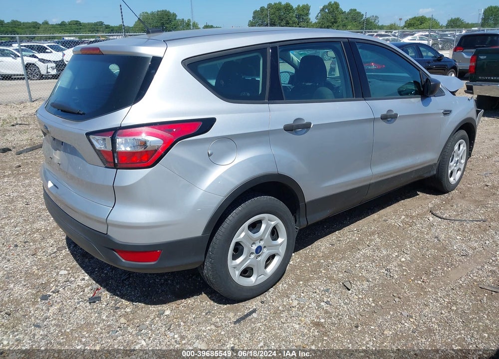 2017 FORD ESCAPE S VIN: 1FMCU0F75HUE72426