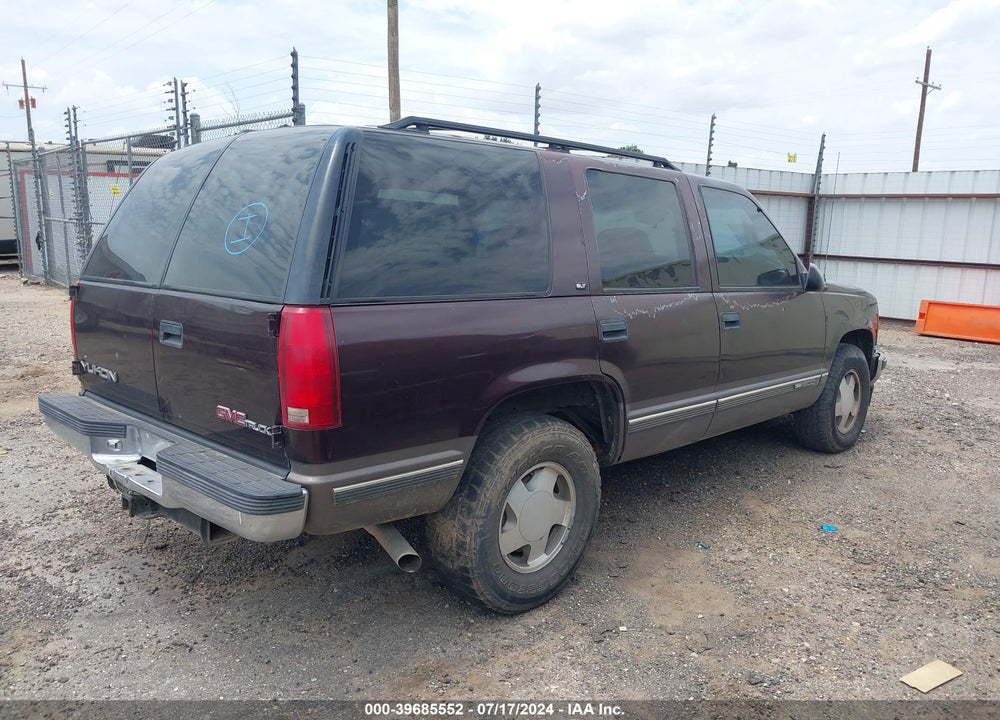 1997 GMC YUKON SLE VIN: 1GKEK13R6VJ760794