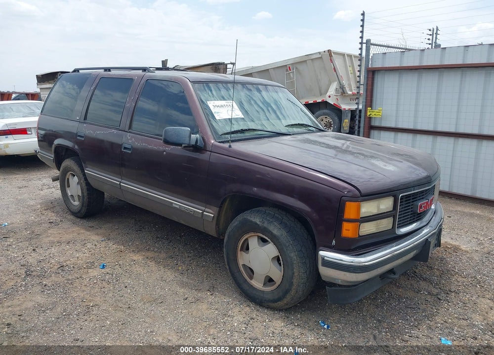 1997 GMC YUKON SLE VIN: 1GKEK13R6VJ760794