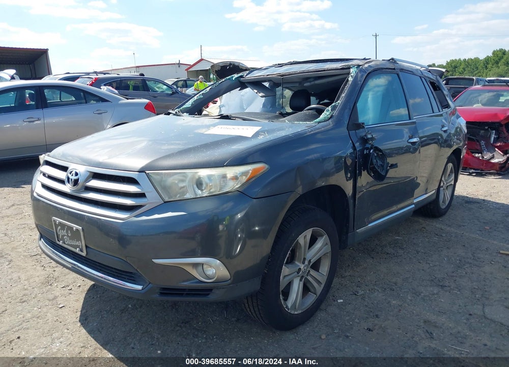 2012 TOYOTA HIGHLANDER LIMITED V6 VIN: 5TDYK3EH8CS084566