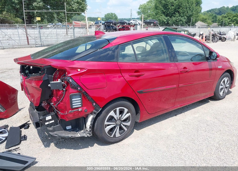 2018 TOYOTA PRIUS PRIME ADVANCED VIN: JTDKARFPXJ3080986