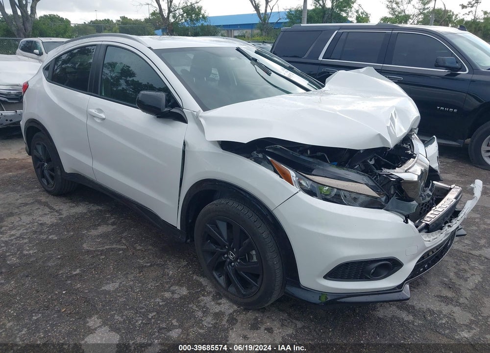 2021 HONDA HR-V 2WD SPORT VIN: 3CZRU5H10MM733667