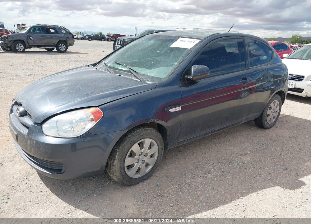 2010 HYUNDAI ACCENT GS VIN: KMHCM3ACXAU162607