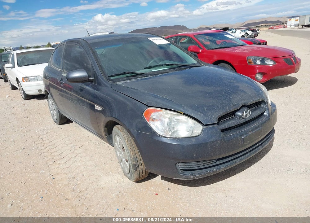 2010 HYUNDAI ACCENT GS VIN: KMHCM3ACXAU162607