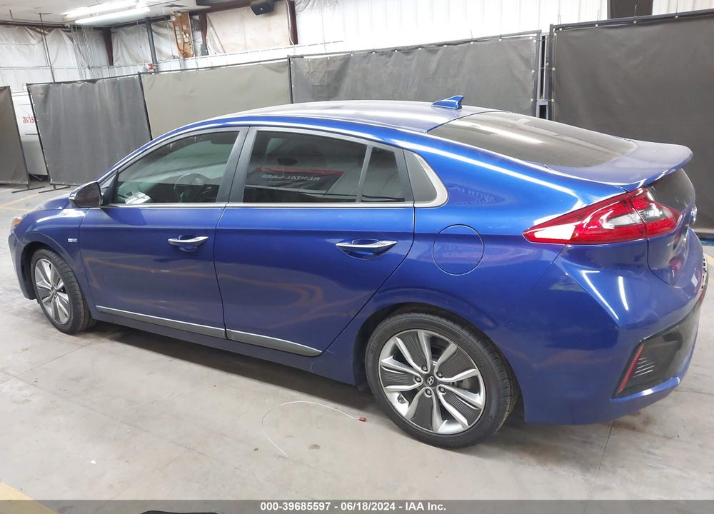 2019 HYUNDAI IONIQ HYBRID LIMITED VIN: KMHC85LC3KU111299