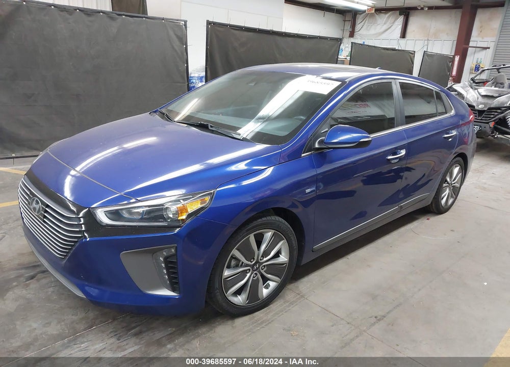 2019 HYUNDAI IONIQ HYBRID LIMITED VIN: KMHC85LC3KU111299