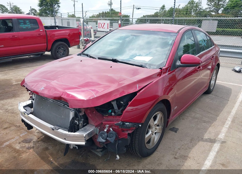 2014 CHEVROLET CRUZE 1LT AUTO VIN: 1G1PC5SB6E7207095