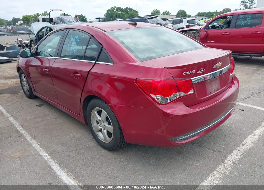 2014 CHEVROLET CRUZE 1LT AUTO VIN: 1G1PC5SB6E7207095