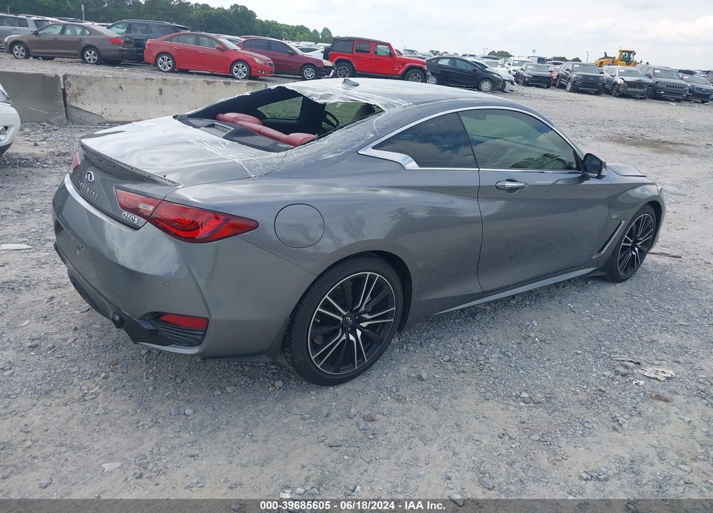 2018 INFINITI Q60 3.0T SPORT VIN: JN1EV7EL7JM391373